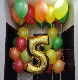Комплект шаров на 5 лет